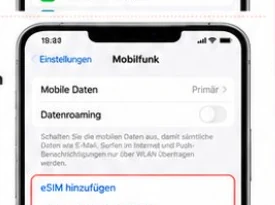eSIM ekle